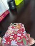 江銘 適用蘋果14手機殼iPhone14保護套五彩碎花帶手鏈掛繩氣囊防摔丟新潮超薄款學(xué)生少女生背殼透明 曬單實拍圖