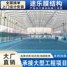 電動(dòng)推拉棚工廠(chǎng)過(guò)道移動(dòng)遮陽(yáng)棚樓頂活動(dòng)電動(dòng)倉庫蓬籃球場(chǎng)伸縮雨棚 曬單實(shí)拍圖
