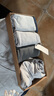 MUJI COM無(wú)印良品【商場(chǎng)同款】?jì)妊澞惺考兠尥笟饽猩毡舅慕茄澣奁浇?禮盒裝 淺灰深藍黑色深灰淺 5條 2XL 建議120-145斤 曬單實(shí)拍圖