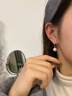 老鳳祥 S925純銀七夕節(jié)禮物珍珠耳釘女生耳環(huán)耳飾耳墜生日情人節(jié)送女友 【銀色*八倉發(fā)貨】*當(dāng)/次日達(dá)-時尚珍珠耳環(huán) 曬單實(shí)拍圖