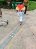 今兮古兮兒童漢服男童中國(guó)風(fēng)中秋套裝敖丙cos服春男孩春秋季 淺水藍(lán)   100 曬單實(shí)拍圖