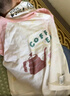 童泰（TONGTAI）嬰兒短袖套裝夏季純棉寶寶衣服男女童外出上衣長褲童裝粉色90cm 曬單實拍圖