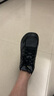 斯凱奇（Skechers）暮光鞋丨運(yùn)動(dòng)跑鞋男女款高回彈輕質(zhì)吸震綁帶休閑鞋七夕禮物 男款-黑色/炭灰色/BKCC 41 曬單實(shí)拍圖