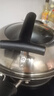 愛仕達（ASD）炒鍋鑄鐵鍋不銹無涂層平底炒菜鍋32cm燃氣電磁爐通用WG8332QB 曬單實拍圖