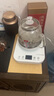 FUNORK全自動(dòng)上水電熱燒水壺玻璃燒水器茶臺專(zhuān)用一體茶桌茶幾保溫泡茶具抽水電茶爐 RY-D1白色1L 曬單實(shí)拍圖