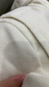 無印良品（MUJI）女式羊毛混牛角扣大衣長款連帽毛呢呢子外套秋冬季外衣女裝 米白色 S (155/80A) 曬單實拍圖