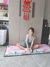 361°小學(xué)生午睡墊幼兒園兒童學(xué)校午休墊子加厚便攜可折疊睡覺(jué)地墊 小女孩【155*60*1cm】可折疊 基礎款（含收納袋） 曬單實(shí)拍圖