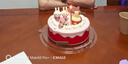 元祖（GANSO）8號(hào)福壽綿綿鮮奶蛋糕800g 生日蛋糕同城配送當(dāng)日送達(dá)動(dòng)物奶油蛋糕 曬單實(shí)拍圖