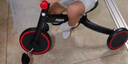 Hape兒童平衡車(chē) 二合一滑步車(chē)腳踏三輪車(chē)可折疊靜音 男女孩禮物 多功能平衡車(chē) 1.5-5Y 黑色 曬單實(shí)拍圖
