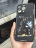 爵誠(chéng)適用于蘋果16Promax手機(jī)殼樹(shù)脂硅膠潮牌iPhone15/14鏡頭圈保護(hù)套卡通簡(jiǎn)約男女后殼 【機(jī)車001】?jī)?yōu)雅黑 iPhone 16 Pro Max 曬單實(shí)拍圖