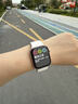 Apple/蘋果 Watch Series 10 智能手表GPS款42毫米玫瑰金色鋁金屬表殼淡桃粉色運動型表帶S/M MX1R3CH/B 曬單實拍圖