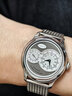 法拉蘇蒂天際線(xiàn)純全自動(dòng)機械表男防水潮流風(fēng)商務(wù)通勤送禮正品男士機械手表 鉑金灰 鋼帶款 曬單實(shí)拍圖