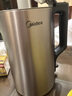 美的（Midea）電熱水壺家用1.7L大容量燒水壺雙鋼防燙防干燒煮水壺316不銹鋼內(nèi)膽電水壺泡茶壺 政府補貼PJ17A01 曬單實拍圖