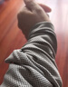 耐力克斯（NAILEKESI N）健身運動(dòng)汗巾男吸汗擦汗手腕巾透氣速干跑步冰絲羽毛球涼冷感護腕 曬單實(shí)拍圖