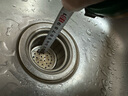 德斐赫【德國(guó)】廚房水槽304不銹鋼彈跳芯下水器洗菜盆防堵漏水塞 全不銹鋼加大濾網(wǎng)【金銀1個(gè)裝】 曬單實(shí)拍圖