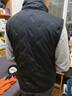 加絨加厚馬甲男冬季保暖坎肩男士立領(lǐng)背心秋冬款外穿馬夾外套2305 黑色 5XL （建議190-210斤） 曬單實(shí)拍圖