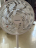 長虹（CHANGHONG）電風(fēng)扇落地扇家用交流定頻立式機(jī)械電扇臺(tái)扇遙控風(fēng)扇 小型風(fēng)扇辦公室CFS-LD3016RT 曬單實(shí)拍圖