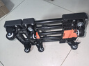 喜路仕小推車折疊平板車搬運(yùn)小拉車手推車?yán)嚴(yán)瓧U車承重400斤BY12-T黑 曬單實拍圖