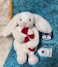 Jellycat英國專(zhuān)柜代購圣誕節新品害羞懷抱糖果手杖邦尼兔公仔兔子玩偶禮物 手杖白色31cm 防塵袋 曬單實(shí)拍圖