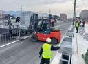 戶(hù)外市政不銹鋼花箱護欄廠(chǎng)家定制道路隔離綠化帶鐵藝花槽花壇組合 中央綠化護欄 曬單實(shí)拍圖