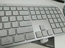 羅技（Logitech）無(wú)線(xiàn)鍵盤(pán)MX Keys S藍牙鍵盤(pán)Keys升級版 高端辦公鍵盤(pán)無(wú)線(xiàn)鍵鼠套裝 全尺寸家用充電背光 宏自定義 MX Keys S白色（Keys升級版） 曬單實(shí)拍圖