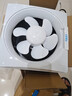 楊·柳·清·泉（Willow Spring）工業(yè)排氣扇排風(fēng)廚房油煙抽風(fēng)機衛生間家用強力靜音百葉窗式換氣扇 8寸【 1.5米電源線(xiàn) 帶開(kāi)關(guān)】 曬單實(shí)拍圖