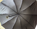 米波迪（Meebordi）遮陽傘晴雨傘大號黑色雙人超大傘便攜反向折疊傘防曬傘 曬單實拍圖