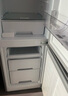 華凌美的冰箱出品185雙門兩門家電冰箱小型家用租房節(jié)能低音二門雙溫深冷速凍冷凍冷藏小型冰箱HR-185 灰色 曬單實拍圖