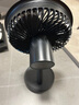 SOLOVE素樂質(zhì)造F5桌面小風扇空氣循環(huán)扇usb充電小型便攜宿舍辦公室戶外露營臺式搖頭空調(diào)伴侶大風力 黑 曬單實拍圖