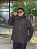 森馬（Semir）防護外套|商場(chǎng)同款中國國家地理系列羽絨服男三合一冬裝 黑色（番鴨絨）90001 M 曬單實(shí)拍圖