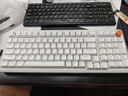 聯(lián)想（Lenovo）MK9 Pro機(jī)械鍵盤紅軸游戲鍵盤 無線藍(lán)牙三模連接電競(jìng)游戲?qū)Ｓ面I盤98配列多種燈效鍵線分離 櫻花白 曬單實(shí)拍圖