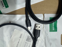 綠聯(lián)（UGREEN）USB-A轉Type-C手機數據線(xiàn)3A快充線(xiàn) carplay安卓充電器線(xiàn)車(chē)充數據線(xiàn) 適用小米華為三星OPPO榮耀手機 【3A丨黑色膠殼】車(chē)載Carplay數據線(xiàn) 1米 曬單實(shí)拍圖