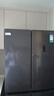 容聲520升大容量十字雙對開(kāi)四開(kāi)門(mén)電冰箱家用超薄一級節能效風(fēng)冷無(wú)霜變頻BCD-520WD12FP灰家電國家補貼 曬單實(shí)拍圖