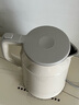 美的（Midea）【國家補貼】燒水壺電熱水壺大容量 家用水壺?zé)?04不銹鋼 雙層防燙智能防干燒多重防護(hù)無縫內(nèi)膽 1.5L 暖壺圓墩墩MK-SHM1569 曬單實拍圖