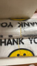 登比塑料袋加厚背心袋大號(hào)笑臉超市購物食品袋方便打包袋40*60cm100只 曬單實(shí)拍圖
