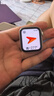 Apple/蘋(píng)果 Watch SE 智能手表GPS款40毫米星光色鋁金屬表殼湖綠色回環(huán)式運動(dòng)表帶MXF63CH/B 曬單實(shí)拍圖
