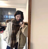 圣保美連帽大毛領(lǐng)羽絨棉服女裝2025冬季新款韓版棉衣外套加厚工裝派克服 粉紅色 S 曬單實拍圖