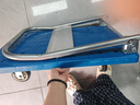 阿蒂亞 平板車小推車73x47cm雙鋼管500斤手推車手拉車折疊拉貨拖車藍色 曬單實拍圖
