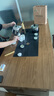 嚴(yán)志幸實(shí)木大板茶桌椅組合新中式辦公室家用高端整裝帶茶具一體泡茶臺(tái) 【石盤(pán)款】茶桌+1圍椅4月牙椅 1.6米【財(cái)源滾滾】 曬單實(shí)拍圖