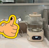 美的（Midea）養生壺 1.5L全自動(dòng)煮茶壺 24h預約燒水壺 12小時(shí)智能恒溫 11檔控溫電熱水壺 花茶壺煮茶器MK-Y12Q 曬單實(shí)拍圖