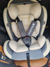 Heekin德國(guó) 兒童安全座椅汽車用0-4-12歲嬰兒寶寶360度旋轉(zhuǎn)ISOFIX硬接口 尊享灰(遮陽棚+上拉帶+側(cè)保護(hù)) 曬單實(shí)拍圖