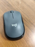 羅技（Logitech）M220 輕音鼠標(biāo) 無(wú)線鼠標(biāo) 辦公鼠標(biāo) 對(duì)稱鼠標(biāo) 帶無(wú)線微型接收器 灰黑色 曬單實(shí)拍圖