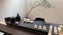 GWYNETH烏金石茶盤一體自動上水燒水茶具托盤辦公家用簡約可內(nèi)嵌中式茶臺 100*45*3cm茶盤(燒水+消毒) 曬單實拍圖