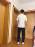 啄木鳥冰絲褲子男夏季薄款彈力速干高檔休閑褲男大碼透氣戶外運動直筒褲 黑色直筒+灰色直筒【2條裝】 XL 【115-135斤】 曬單實拍圖
