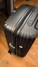 新秀麗（Samsonite）行李箱20英寸拉桿箱時(shí)尚豎條紋旅行箱包黑色GU9密碼登機(jī)箱 曬單實(shí)拍圖