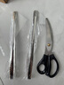 維簡（Vilscijon）3件套不銹鋼烤肉夾子牛排烤肉剪刀工具燒烤剪子廚房食品裝備套裝 曬單實拍圖