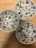 有谷窯藍染金唐草日本瓷器原裝進(jìn)口餐具整套喬遷之喜碗盤(pán)餐具餐具釉下彩 藍染金唐草15cm面碗 曬單實(shí)拍圖