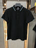 憶服服設(shè)高端定制t恤工作服短袖衫男女翻領(lǐng)polo衫文化廣告衫印logo工裝 黑色 薄款 定制請(qǐng)咨詢客服 L (170) 曬單實(shí)拍圖