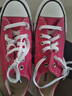 匡威（Converse）官方 All Star男女低幫帆布鞋西瓜紅玫紅色A06569C A06569C 37 曬單實(shí)拍圖