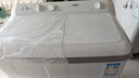 海爾（Haier）雙桶洗衣機半自動自動家用 10公斤大容量 家電國家補貼 以舊換新 雙缸XPB100-729S原廠品質(zhì)  曬單實拍圖